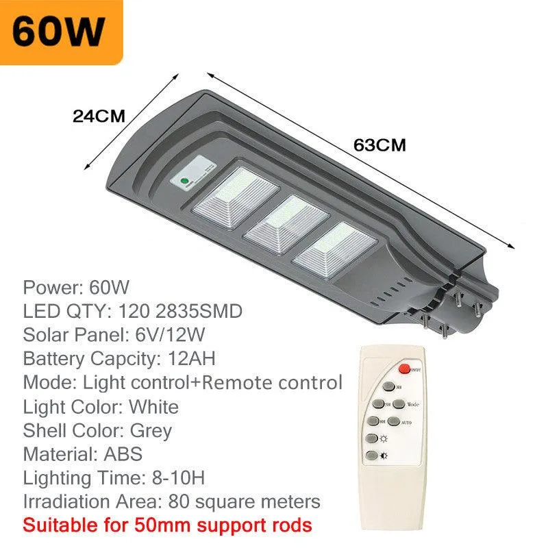 Outerdo 90W Solar Street Light, 120 Led Solar Lights Outdoor IP67 Waterproof Solar Flood Light with Motion Sensor Dusk to Dawn Security Light for Yard, Garden, Street, Basketball Court, photo 2 of 10