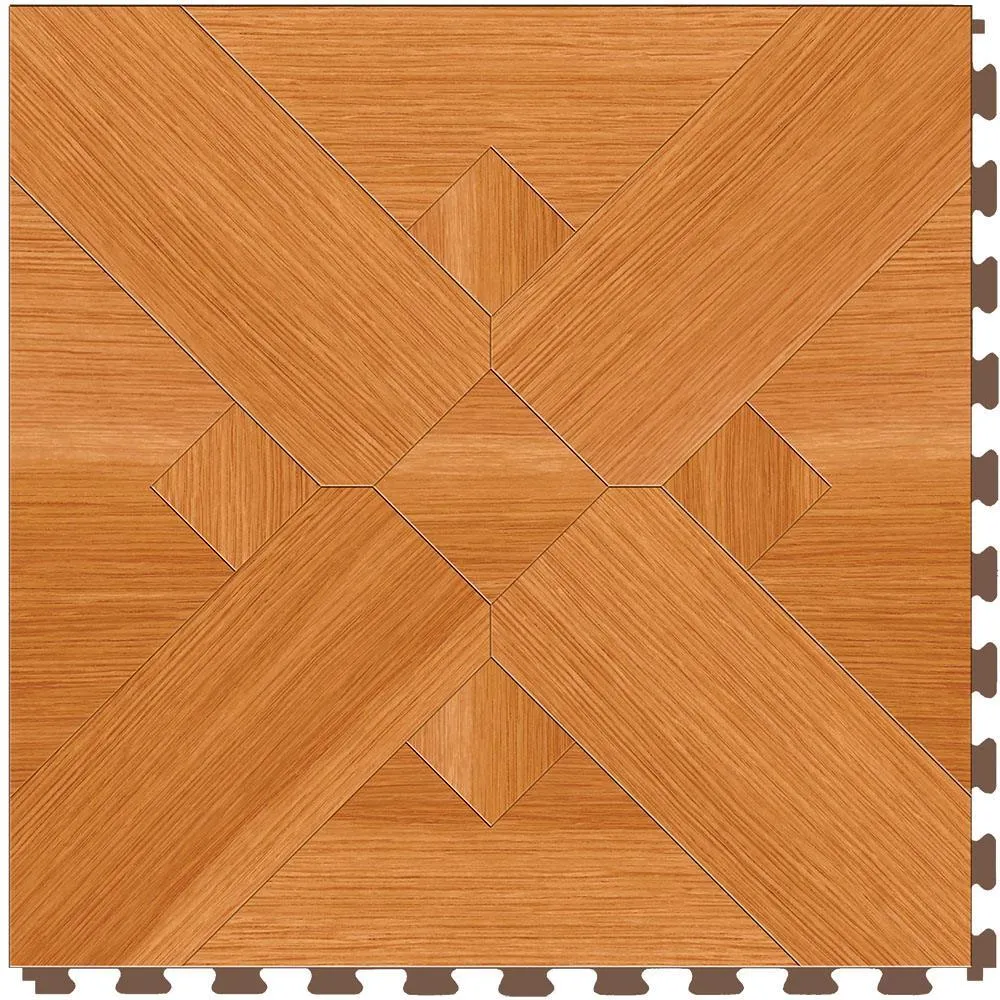 Perfection Floor Tile Bordeaux Wood Collection Bordeaux Driftwood/Satin 20-in x 20-in Water Resistant Interlocking Luxury Flooring (16.7-sq ft), photo 10 of 16