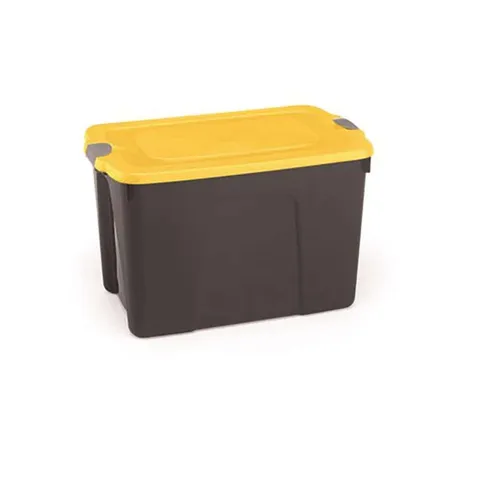 Homz Durabilt 17.25 in high · 19 in wide · 30 in deep Stackable Storage Tote