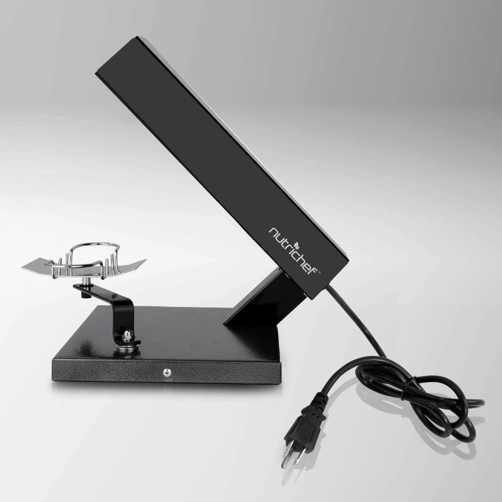 NutriChef Raclette Grill Cheese Melter/Warmer - Electric Cheese Melting Machine - Swiss Style Melt Maker - To Cover Potatoes, Vegetables or Pasta with Melted Cheese, photo 2 of 5