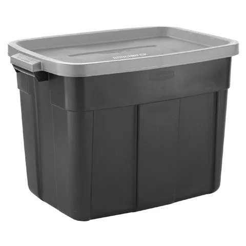 Rubbermaid Roughneck 16.5 in high · 15.9 in wide · 23.875 in deep Stackable Storage Box