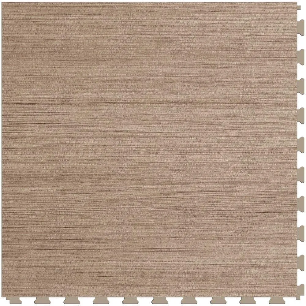 Perfection Floor Tile Bordeaux Wood Collection Bordeaux Driftwood/Satin 20-in x 20-in Water Resistant Interlocking Luxury Flooring (16.7-sq ft), photo 7 of 16