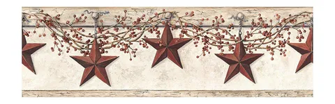 Best Of Country HK4664BD Hanging Star Border