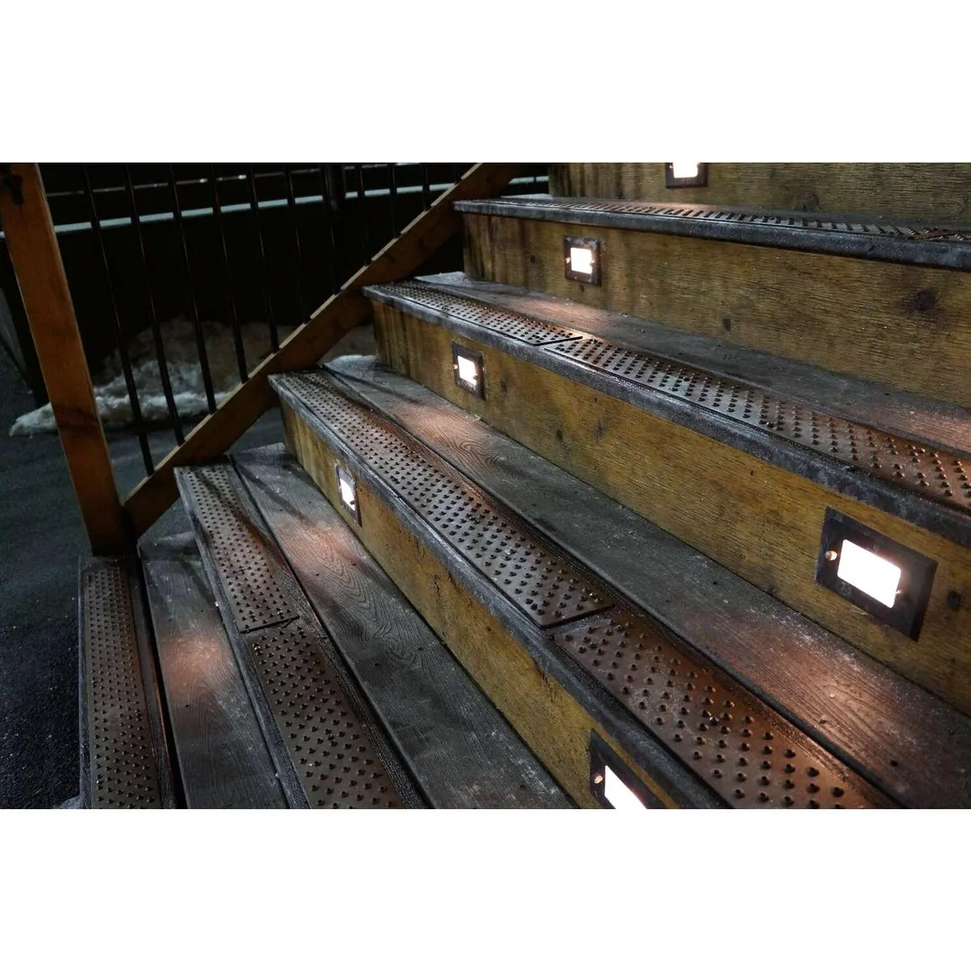 Handi-Treads 2.75 in. W X 30 in. L Powder Coated Black Aluminum Stair Tread, photo 2 of 4