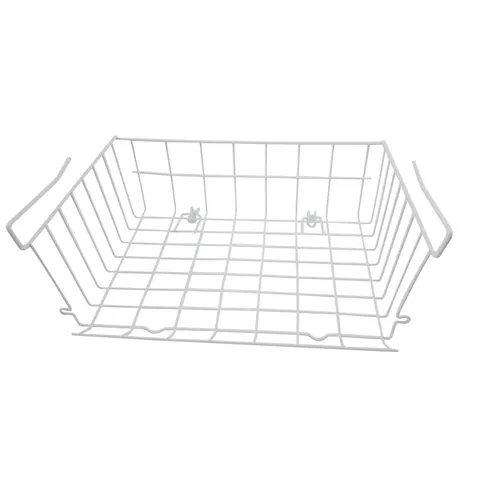 Homz 16 in long · 10-13/32 in wide · 7 in high White Stacking Basket
