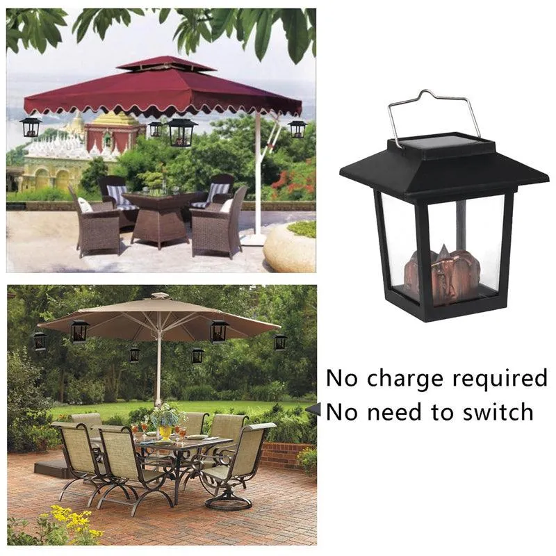 Stoneway Solar Lanterns Outdoor Hanging, Waterproof Decorative Landscape Solar Table Lights Yard Garden Patio Warm White Lamps for Indoor Tabletop Desk Solar Hanging Light 6 Pack, photo 6 of 12