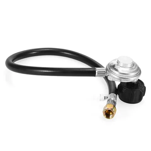 24 IINCH Propane Hose Regulator QCC1/Type-1 LPG Hose with 3/8'' Female Flare Nut for Most Gas Grill Fire Pit Table