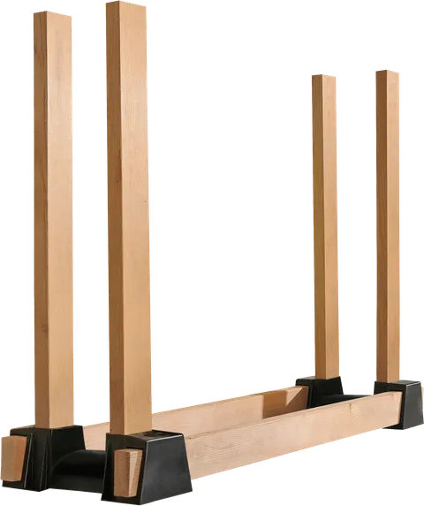 Adjustable Plastic Firewood Rack Brackets