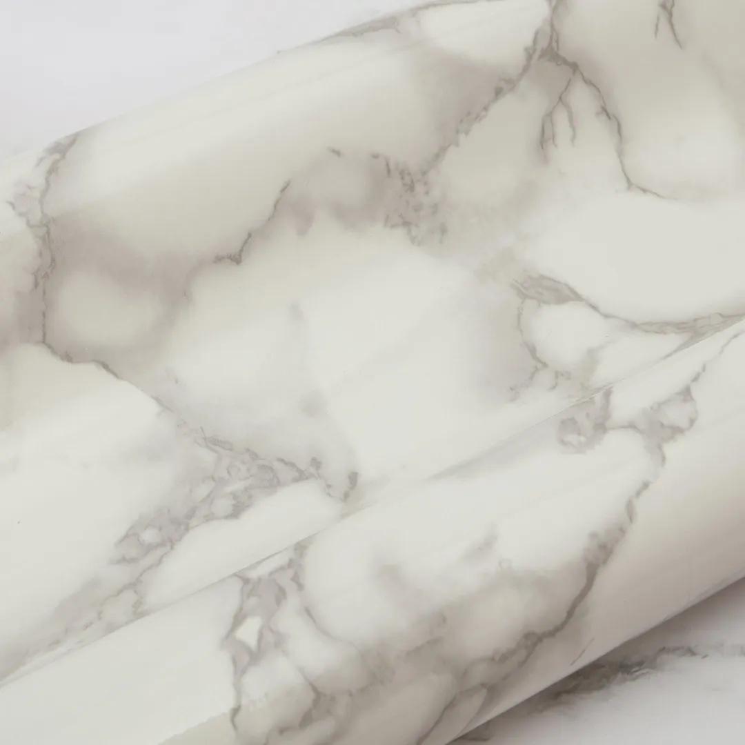 DODOING Marble Contact Paper Countertops-Self Adhesive Shelf Drawer Liner-Gray Decorative Contact Wallpaper-Waterproof, Peel and Stick, Easily Removable, Upgrade Wallpaper, photo 3 of 8