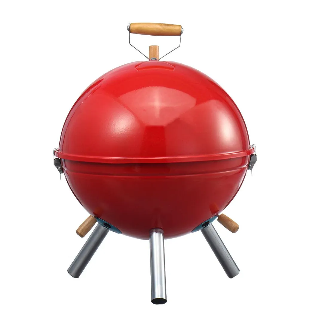 12X18inch Kettle Charcoal Grill Premium Charcoal Stove Portable Iron BBQ Barbecue Grills w/ Vent Patio Garden Indoor Outdoor Camping Cooking,Round, photo 3 of 11