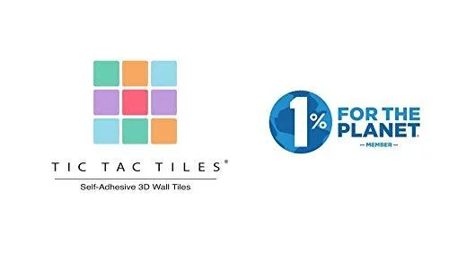 Tic Tac Tiles 10-Sheet Peel and Stick Self Adhesive Removable Stick On Kitchen Backsplash Bathroom 3D Wall Sticker Wallpaper Tiles in Brick Rosered, photo 7 of 7