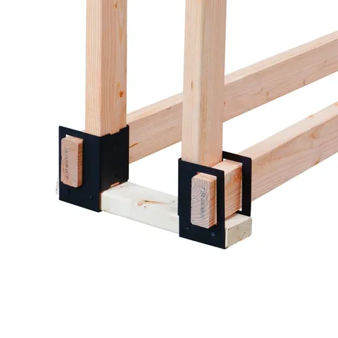 4 Piece Log Brackets