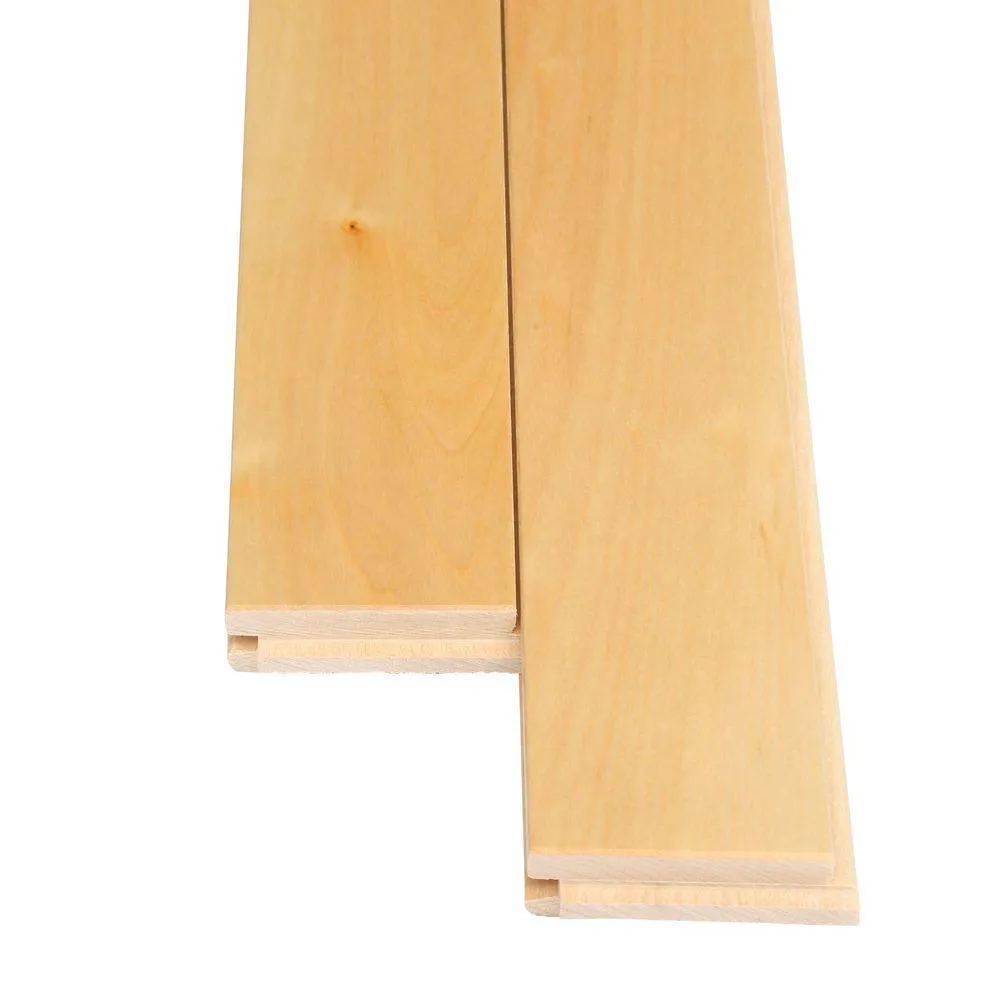 MONO SERRA Canadian Northern Birch Natural 3/4 in. x 3-1/4 in. Wide x Varying Length Solid Hardwood Flooring (20 sq. ft. / case), photo 6 of 12