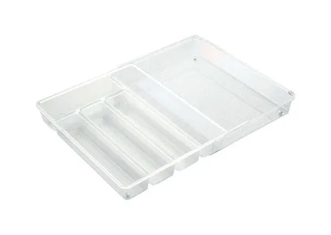 iDesign Linus 2.25 in high · 14.25 in wide · 11.25 in deep Cutlery Organizer