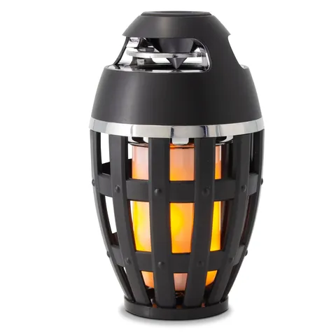 Home Collection TiKi Torch with Wireless Stereo Speaker | Portable Flame Table Lamp with HD Audio and Enhanced Bass