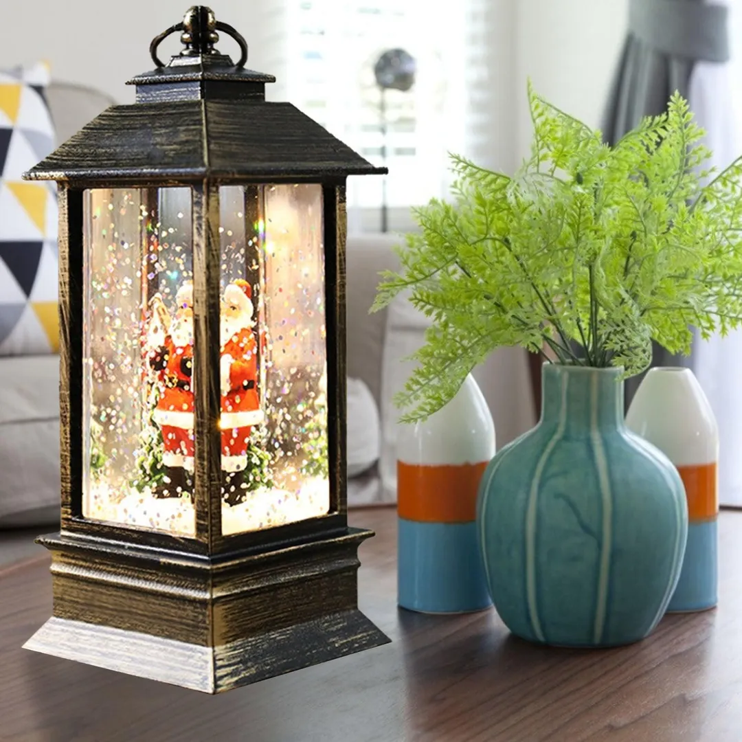 Ankishi Christmas Candle Lantern Battery Operated Hanging Flameless Lamp, photo 3 of 9