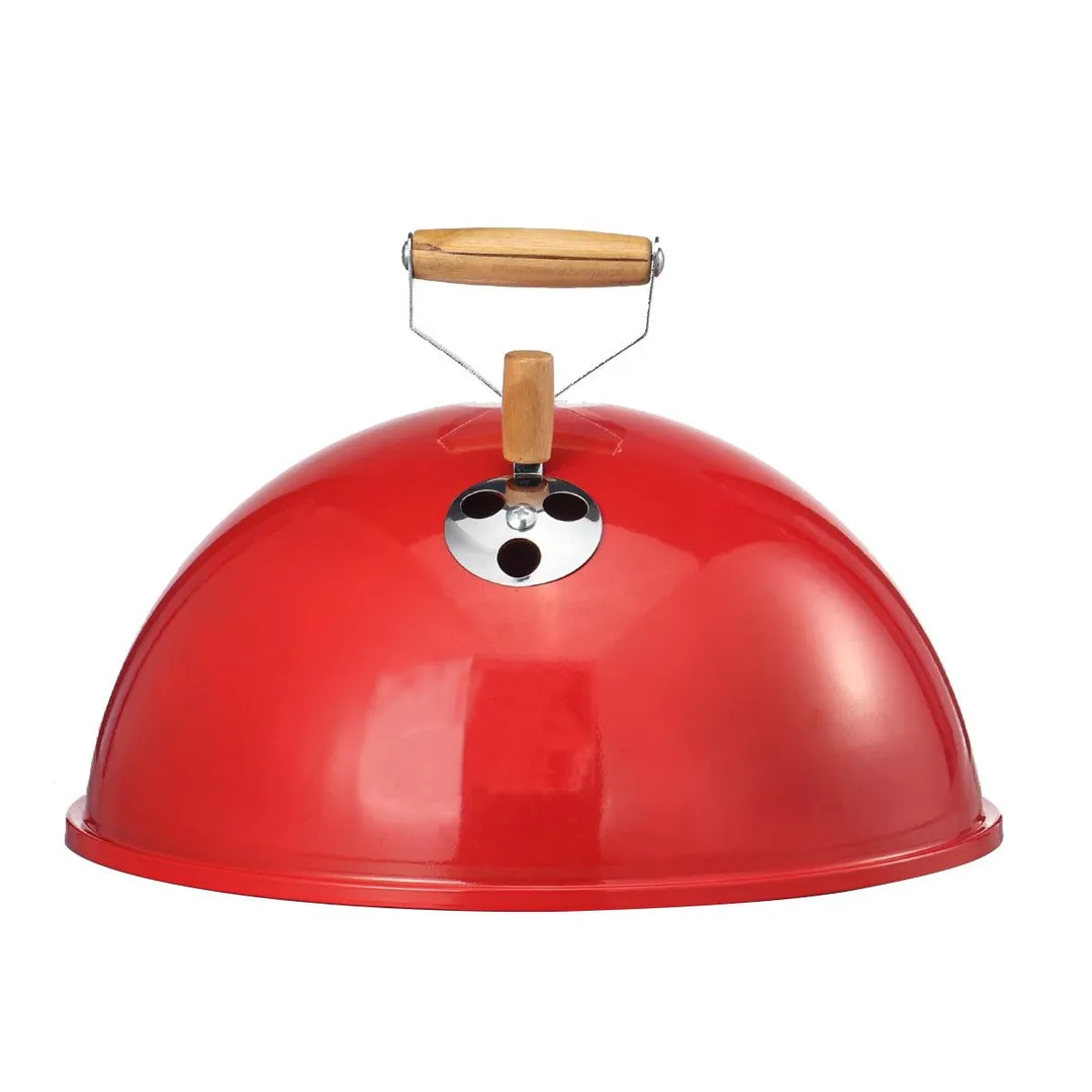12X18inch Kettle Charcoal Grill Premium Charcoal Stove Portable Iron BBQ Barbecue Grills w/ Vent Patio Garden Indoor Outdoor Camping Cooking,Round, photo 6 of 11