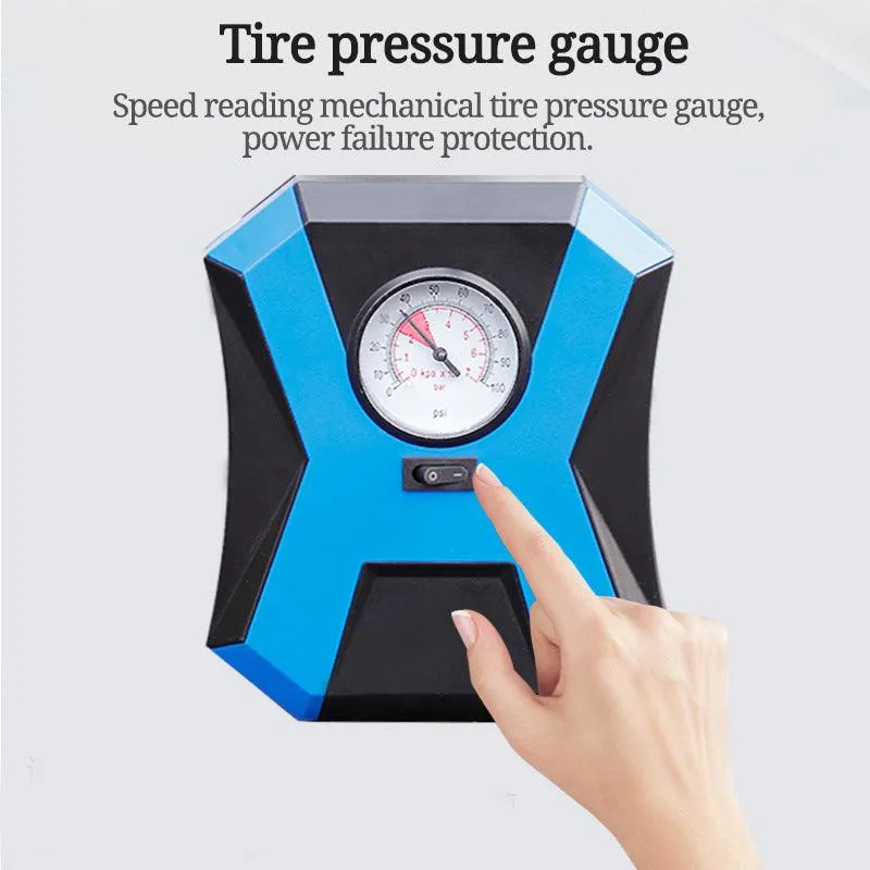 Novashion Car Air Pump Portable Air Compressor Pump Auto Electric Tire Inflator Pump + Gauge/LED Screen Display 12V 100/150 PSI Tire Pump for Car, Truck, SUV, Motorcycle, Bicycle, Ball and Other Inflatables, photo 4 of 10