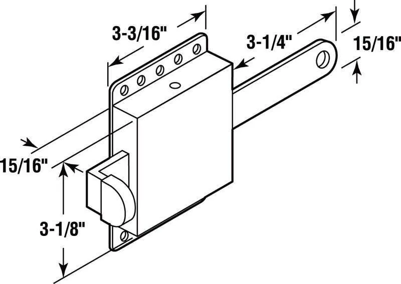 Prime-Line Steel Deadbolt Lock, photo 2 of 2