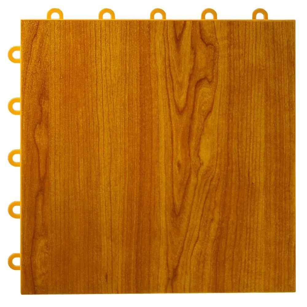 Greatmats Max Tile 12 in. x 12 in. x 5/8 in. Slate Vinyl Interlocking Raised Modular Floor Tile (Case of 26), photo 6 of 8