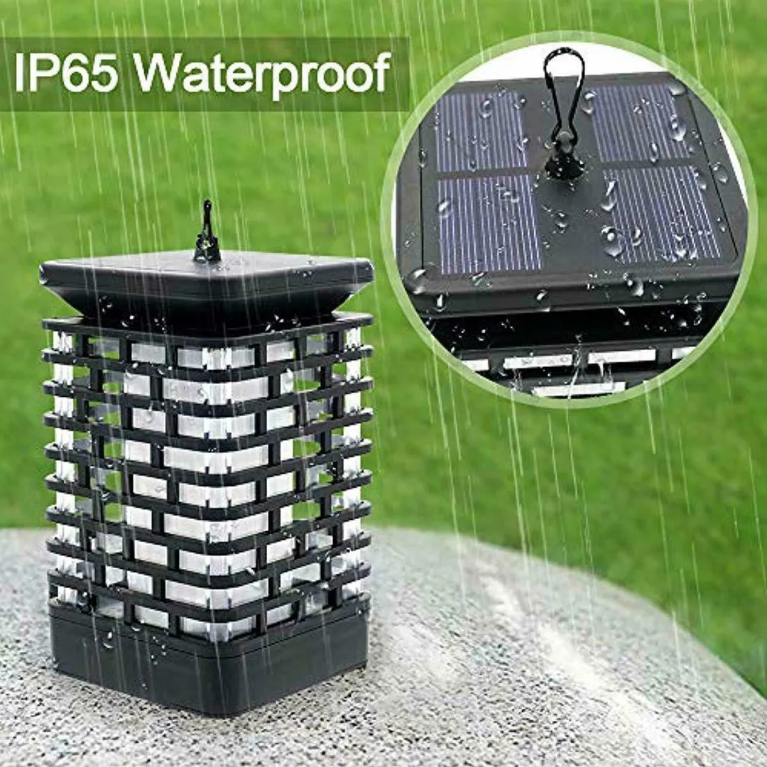 Novashion 99 LEDs Solar Path Lights, Solar Lantern Lights, Dancing Flame IP65 Water-proof For Outdoor Garden Hanging Landscape, photo 9 of 9