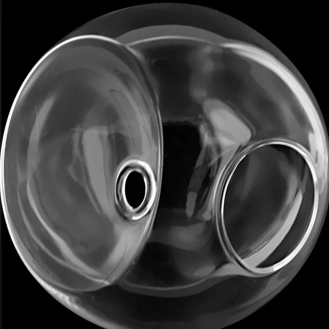 Zoiuytrg Hanging Flower Pot Glass Ball Vase Terrarium Wall Fish Tank Aquarium Container, photo 4 of 6
