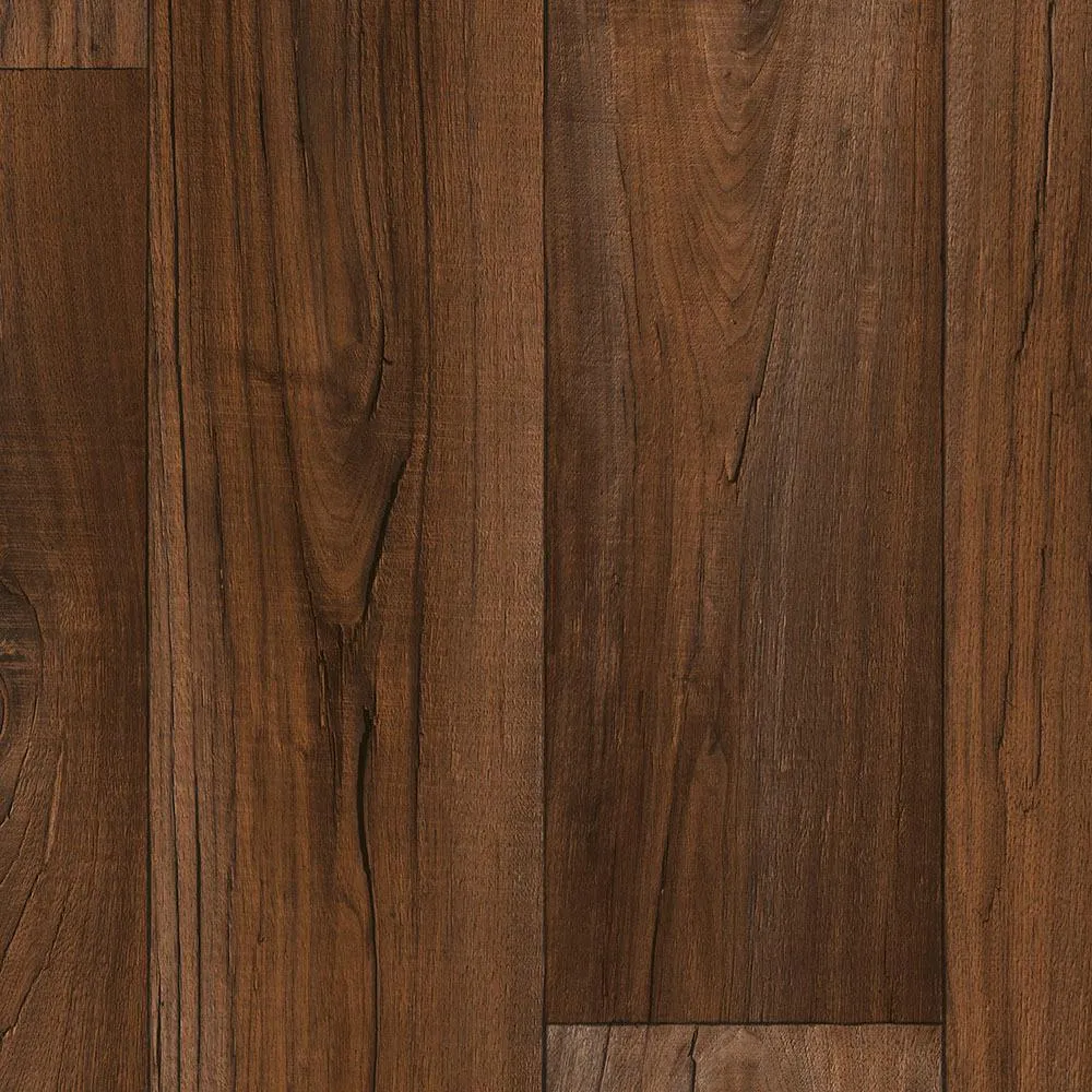 IVC Ash Brown Oak Residential Vinyl Sheet, Sold by 13.2 ft. Wide x Custom Length, photo 6 of 26