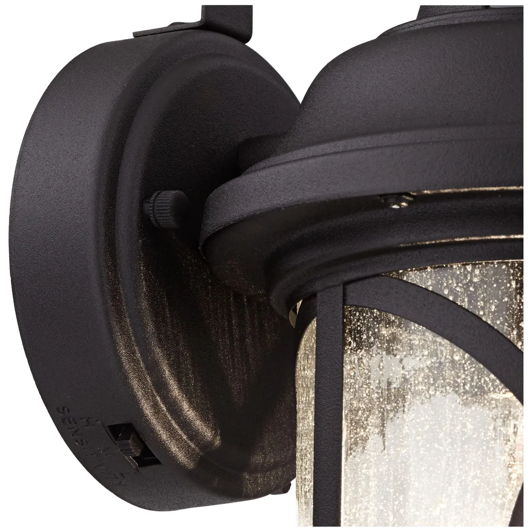 John Timberland Outdoor Wall Light Fixture LED Black Hanging 12.75" Motion Security Sensor Dusk to Dawn for House Deck Patio Porch, photo 6 of 8