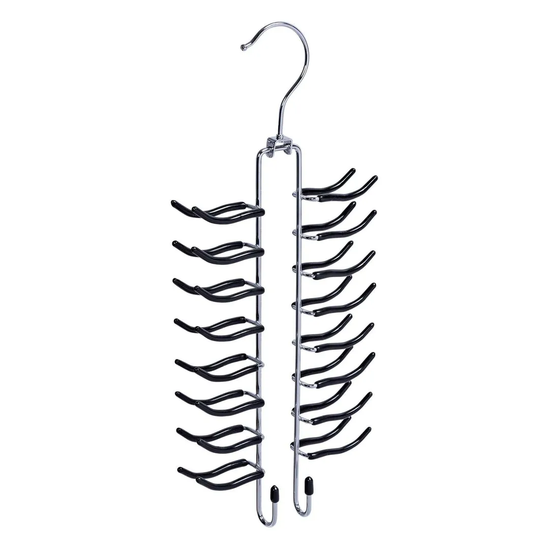 Honey-Can-Do 14-1/2 in. H X 1-3/4 in. W X 6-3/4 in. L Metal Non-Slip Tie/Belt Organizer 1 pk, photo 2 of 2