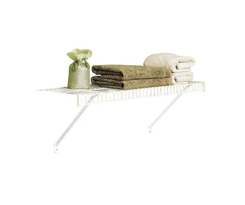 Rubbermaid 26 in high · 12 in wide · 36 in long Steel Linen Shelf Kit 1 each