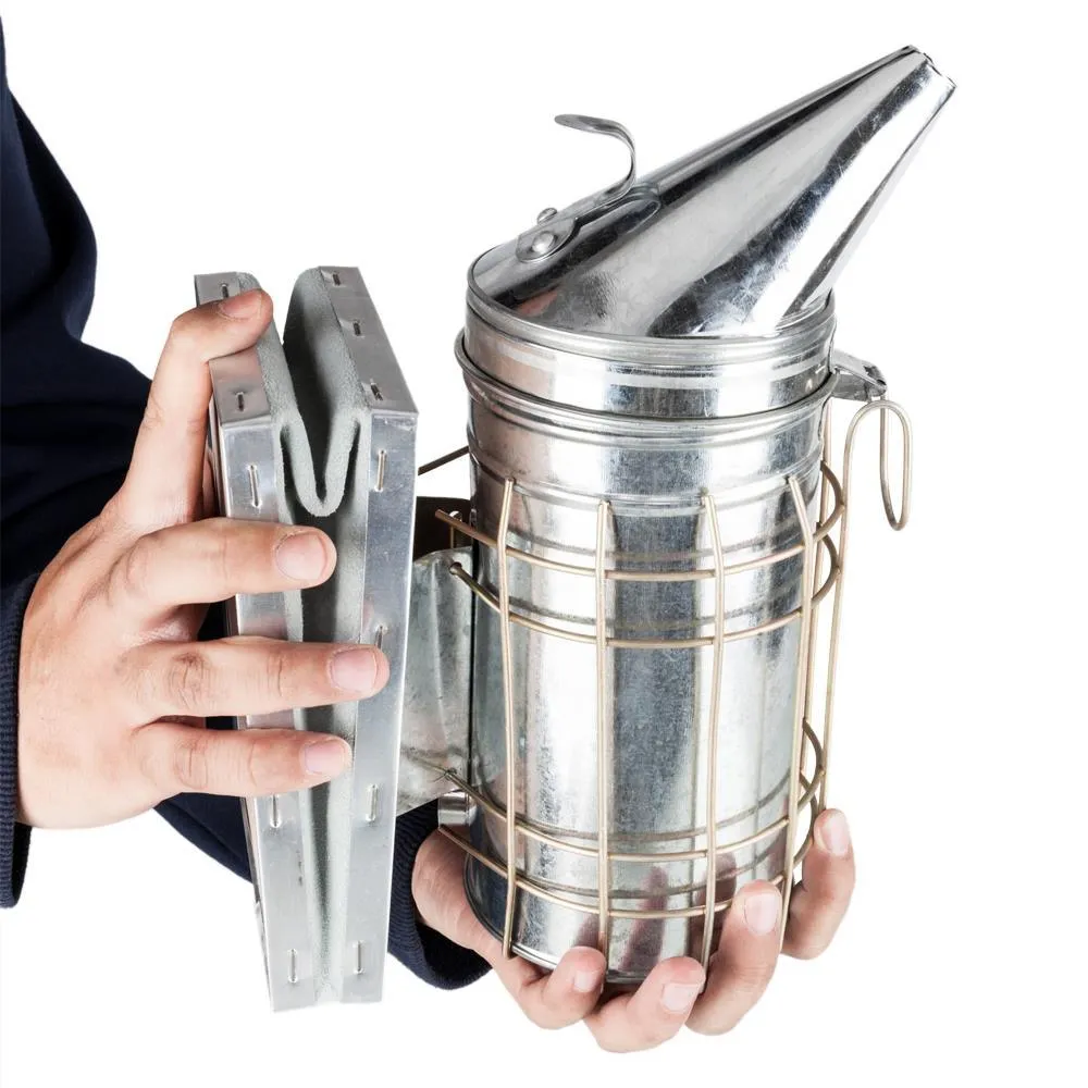 Ktaxon Bee Hive Smoker Stainless Steel w/Heat Shield Beekeeping Equipment, photo 4 of 6