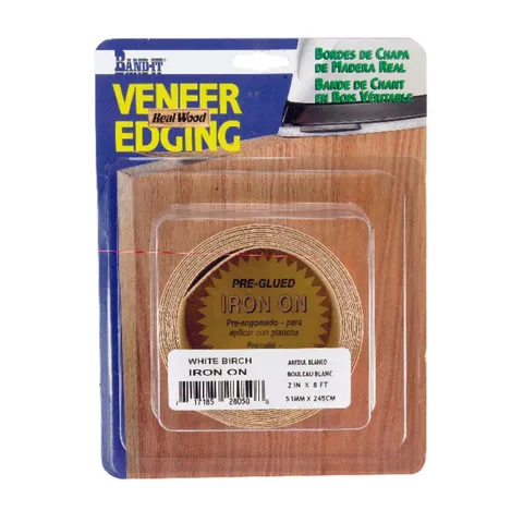 Band-It 2 in wide · 96 in long Prefinished White Birch Wood Veneer Edge Banding