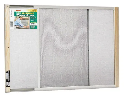 21 37 in. W in. Steel Adjustable Window Screen