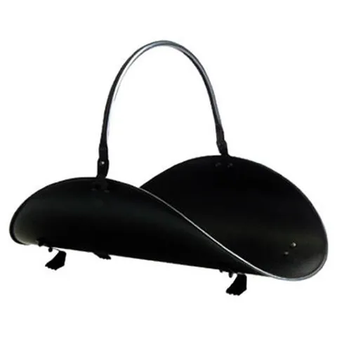15218 Black Fireplace Log Basket