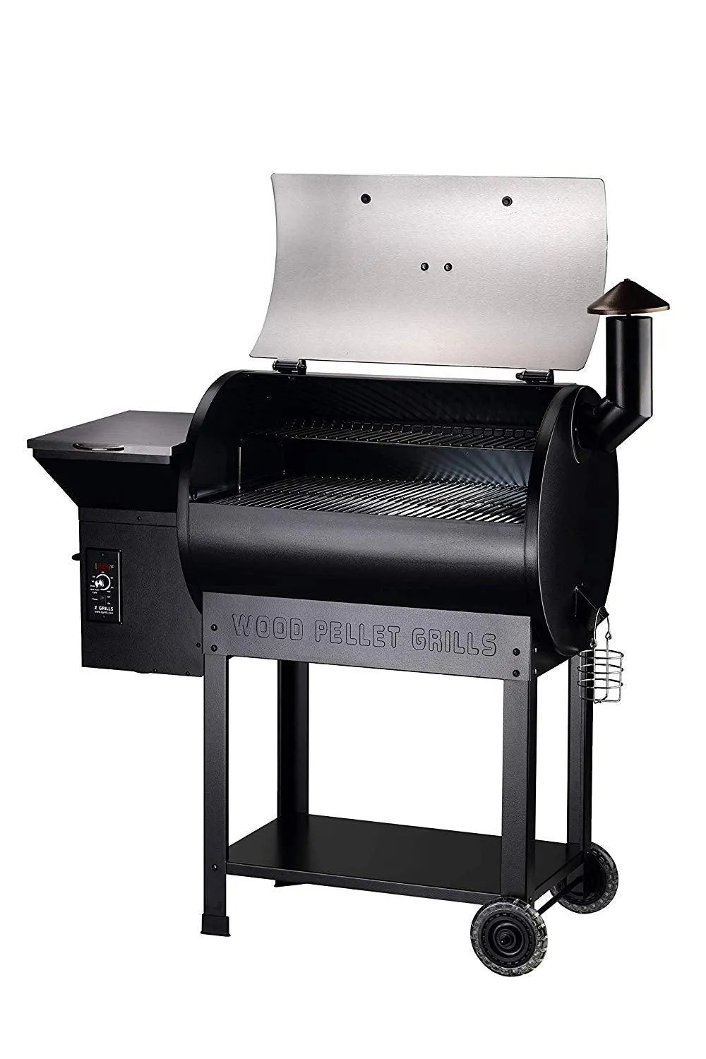 Z GRILLS ZPG-7002E 2019 New Model Wood Pellet Smoker, 8 in 1 BBQ Grill Auto Temperature Control, 700 sq inch Cooking Area, Silver Cover Included, photo 2 of 7