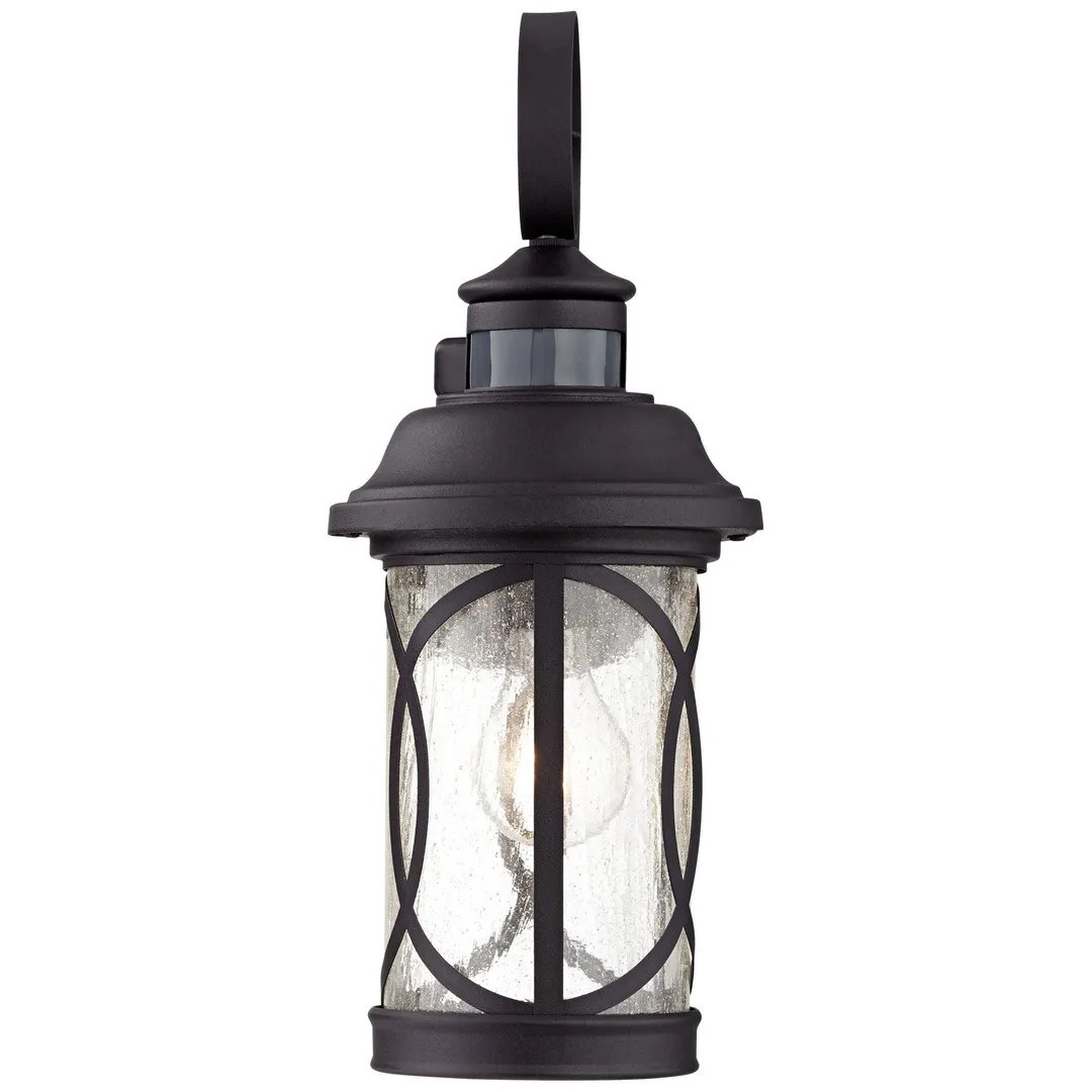 John Timberland Outdoor Wall Light Fixture LED Black Hanging 12.75" Motion Security Sensor Dusk to Dawn for House Deck Patio Porch, photo 7 of 8