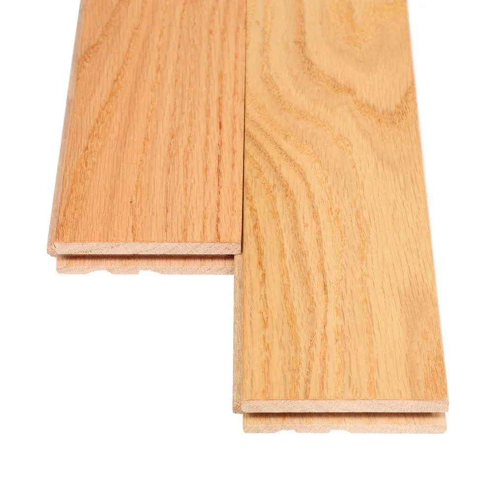 Bruce American Originals Natural Red Oak 3/4 in. T x 3-1/4 in. W x Varying L Solid Hardwood Flooring (22 sq. ft. /case), photo 5 of 8