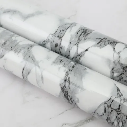 NK DIY Self Adhesive Marble Wallpaper