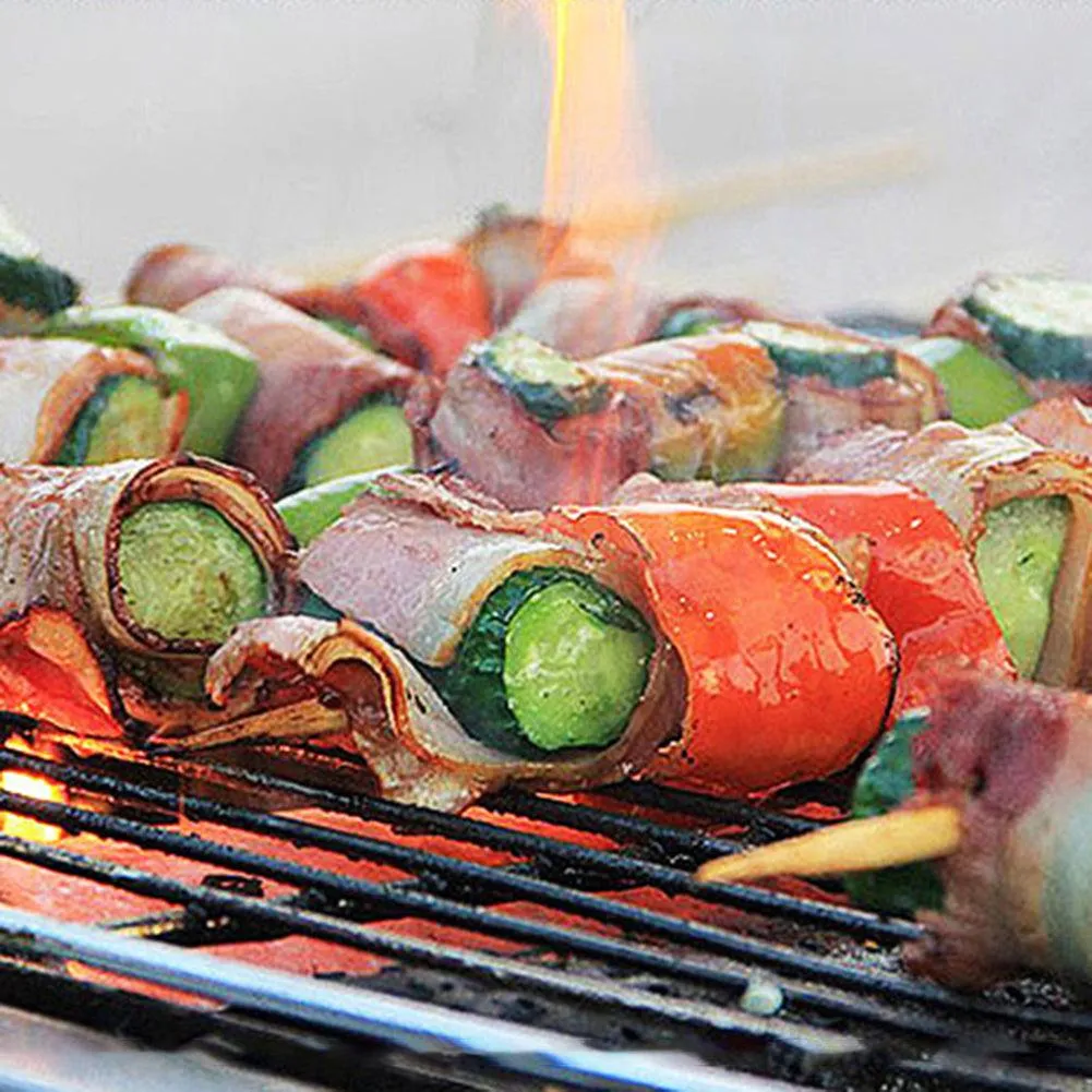 Barbecue Grill Alcohol Stove BBQ Grill Portable Charcoal Smoker Grill for Outdoor Family Cooking Camping Hiking Picnic, photo 9 of 9