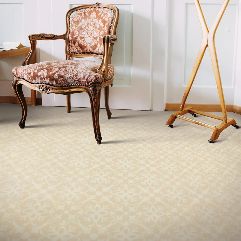 IVC Brooklyn Beige Residential Vinyl Sheet, Sold by 13.2 ft. Wide x Custom Length, photo 2 of 8