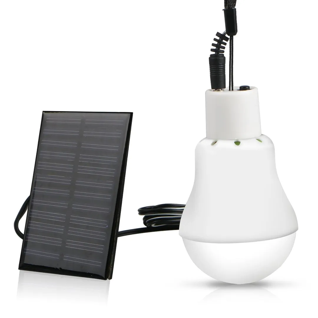 TSV 4Packs Portable Solar Powered Led Bulb Lights Outdoor Solar Energy Lamp Lighting for Home Fishing Camping Emergency & Other Outdoor Activities, photo 7 of 7