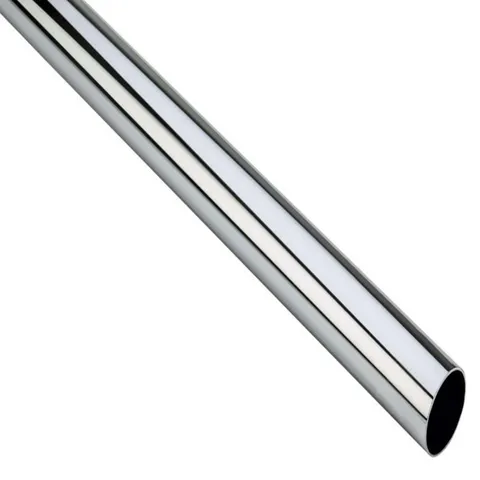 96 in long · 1.32 in deep Chrome Steel Heavy Duty Closet Rod