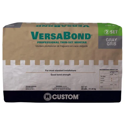 VersaBond Gray Thin-Set Mortar 25 lb