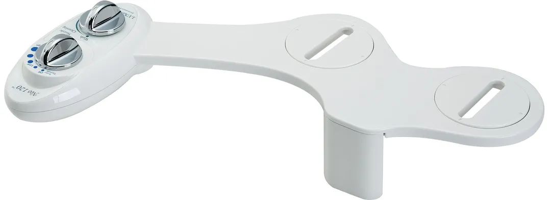 Luxe Bidet Neo 120 Luxury Fresh Water Self-Cleaning Non-Electric Bidet Attachment, White, photo 8 of 10