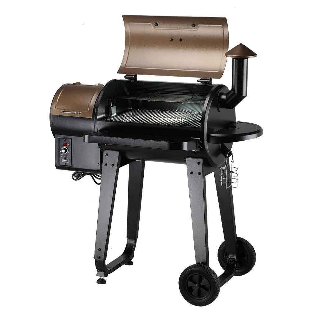 Z GRILLS Wood Pellet BBQ Grill and Smoker with Digital Temperature Controls and Free Patio Cover, photo 10 of 10