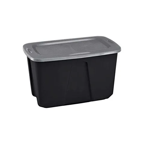Homz 20 in high · 31.875 in wide · 17.75 in deep Stackable Storage Tote