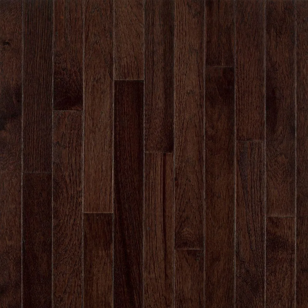 Bruce Country Natural Hickory 3/4 in. Thick x 3-1/4 in. Wide x Varying Length Solid Hardwood Flooring (22 sq. ft. / case), photo 5 of 6