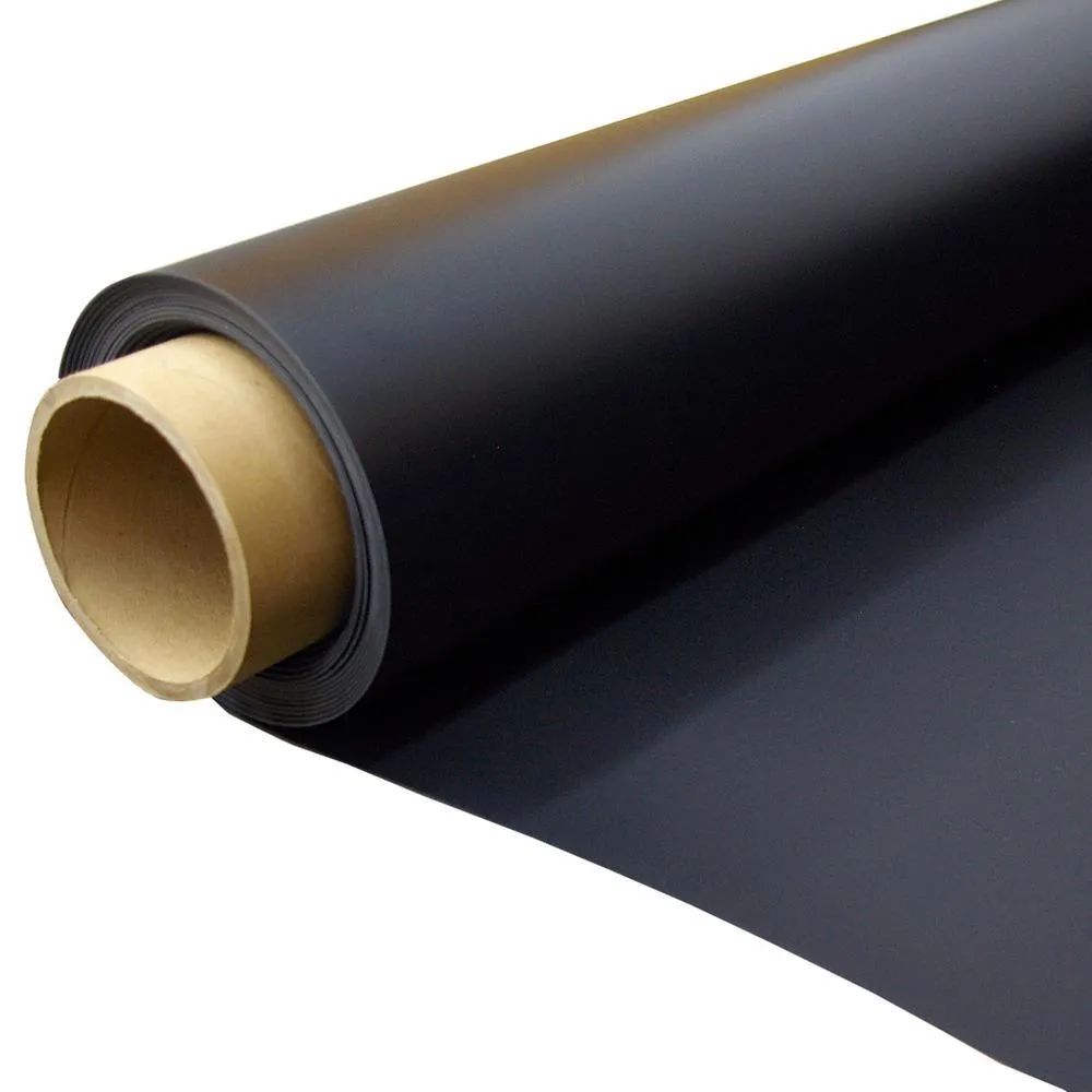 Greatmats Rosco Adagio Black Commercial Marley Dance Floor Vinyl Sheet, Sold by 5.25 ft. Wide x 10 ft. Long, photo 2 of 4