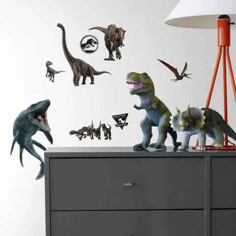Jurassic World 2 Removable Peel and Stick Wall Decals