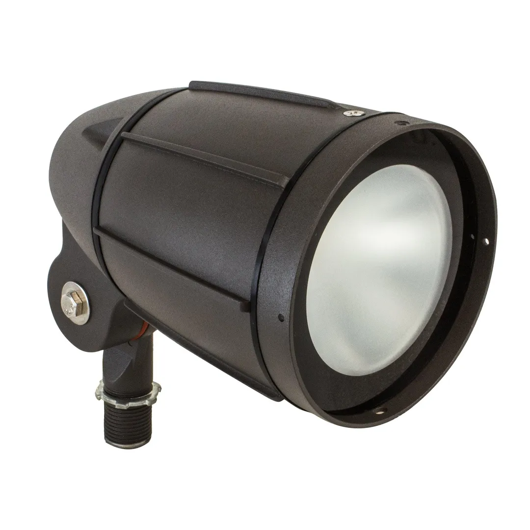 Newhouse Lighting BLF12BRZ 12-Watt Outdoor LED Flood Light, Weatherproof, Bronze. For use in flag pole, flood, backyards, playground, and landscape lighting applications., photo 2 of 5